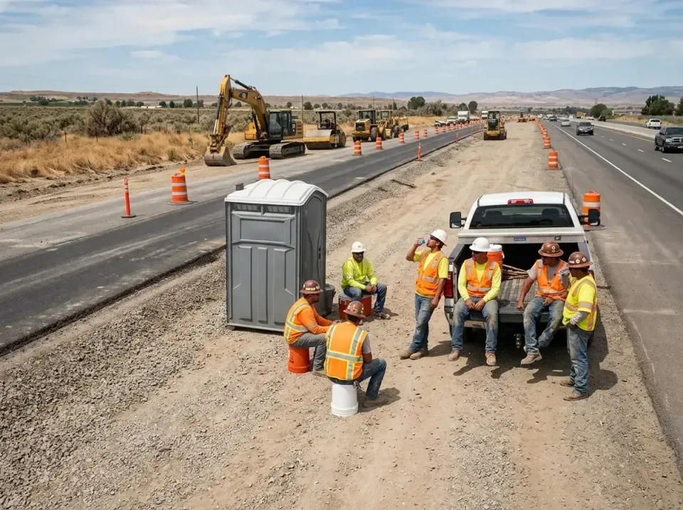 highway-road-construction-crew-007 — frequently asked questions, Porta Potty and Restroom Rentals in Lexington, OK